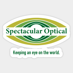 Optical Shop logo Sticker